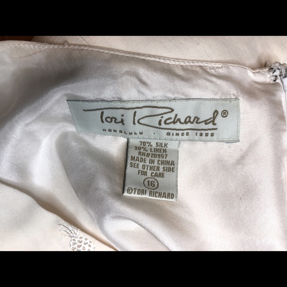Tori Richard Dress - Sleeveless - Size 16